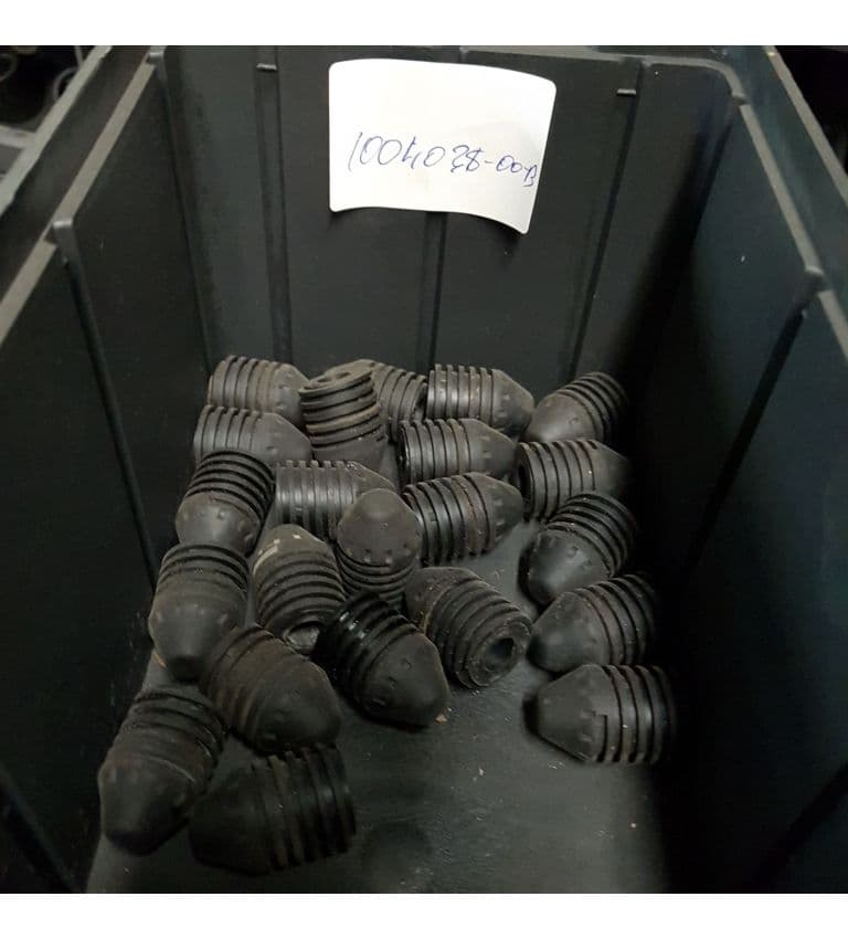 Демпфер упора крышки багажника нижний {MS_MSR}, Tesla Model S (OEM 1004038-00-B)