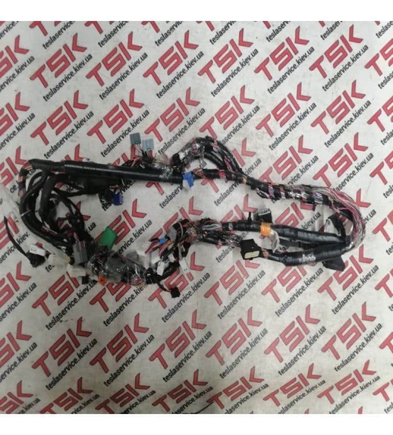Электропроводка правого порога (премиум аудио, воздушная подвеска), Tesla Model S (OEM 1004417-01-Q)