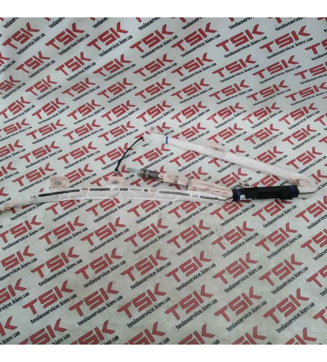 Подушка безопасности верхняя левая (шторка) {MS_MSR}, Tesla Model S (OEM 1005261-00-F)