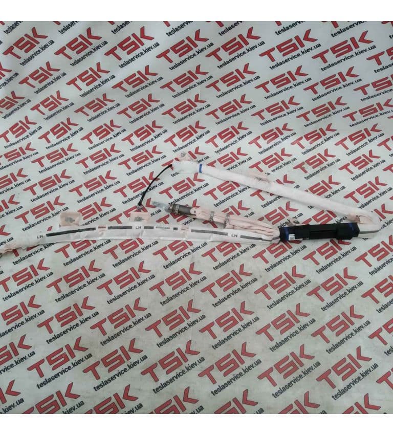 Подушка безопасности верхняя левая (шторка) {MS_MSR}, Tesla Model S (OEM 1005261-00-F)