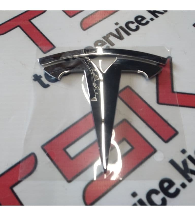 Логотип "Т" на гриль, Tesla Model S (OEM 1017442-00-B)