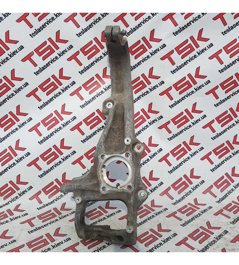 Кулак передний поворотный левый, Tesla Model X (OEM 1027311-00-F)