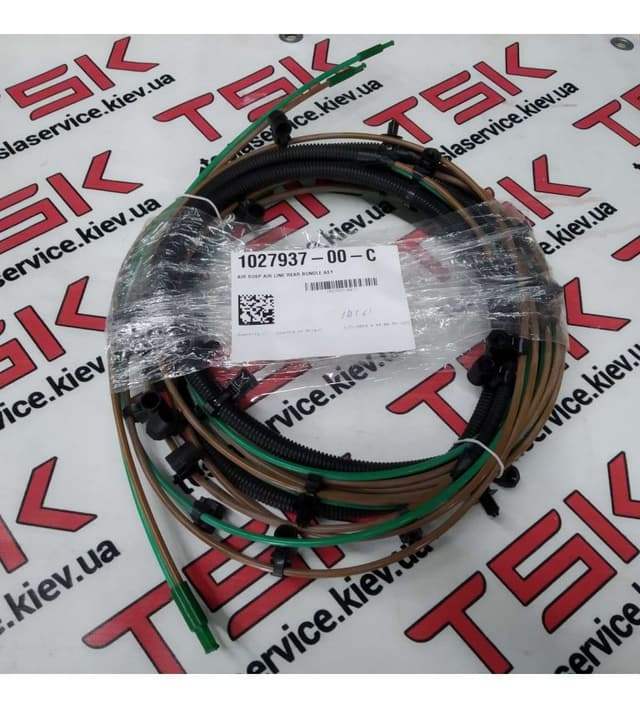 Пневмопровод пневмоподвески задний, Tesla Model X (OEM 1027937-00-C)