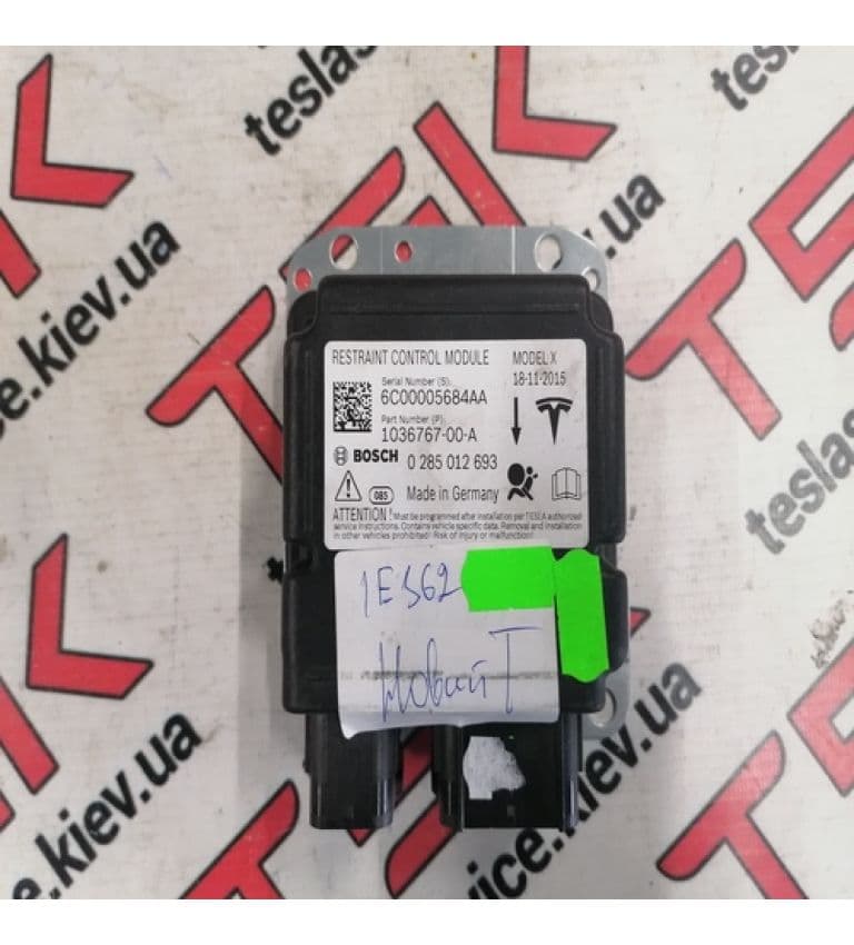Блок управления Airbag, Tesla Model X (OEM 1036767-00-A)
