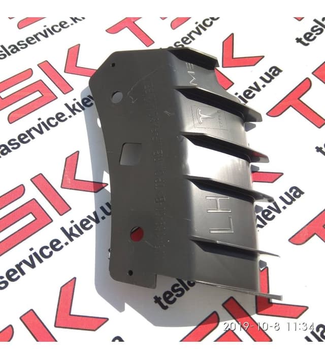 Кронштейн бампера переднего верхний левый, Tesla Model S (OEM 1084169-00-B)