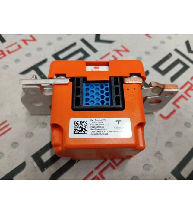 Піропатрон основної батареї ВВБ 2000A {MS_MSR_MX}, Tesla Model S (OEM 1111313-00-F)