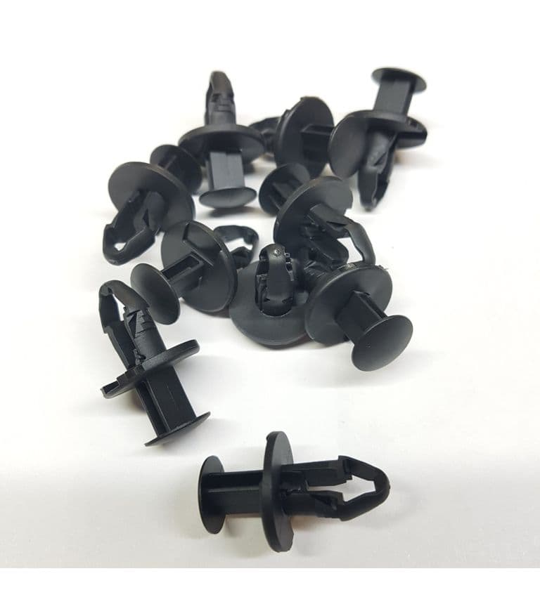 Клипса крепления нижней защиты 8MM, Tesla Model Y (OEM 1128034-00-B)