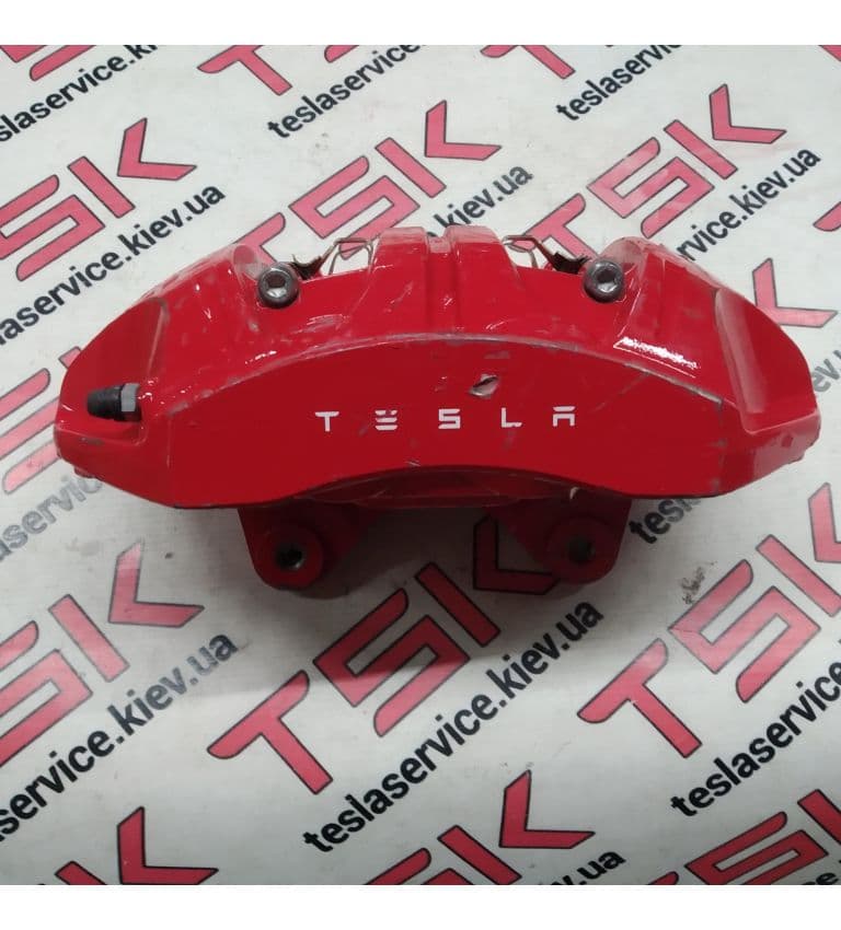 Суппорт тормозной передний, левый без колодок (SPORT), Tesla Model S (OEM 8008220-00-A)