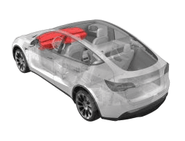Tesla Model Y — Панель приладів