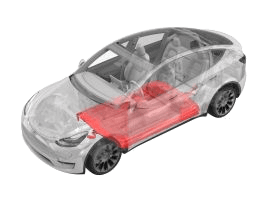 Tesla Model Y — Високовольтна батарея