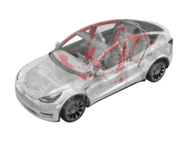 Tesla Model Y — Безпека (Airbag)