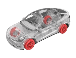 Tesla Model Y — Колеса та шини