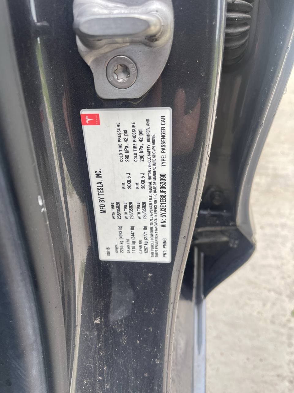 Tesla Model 3 2018