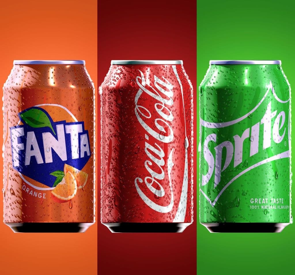 Coca-Cola, Fanta, Sprite — Taverna Good Beer у Сонячному березі