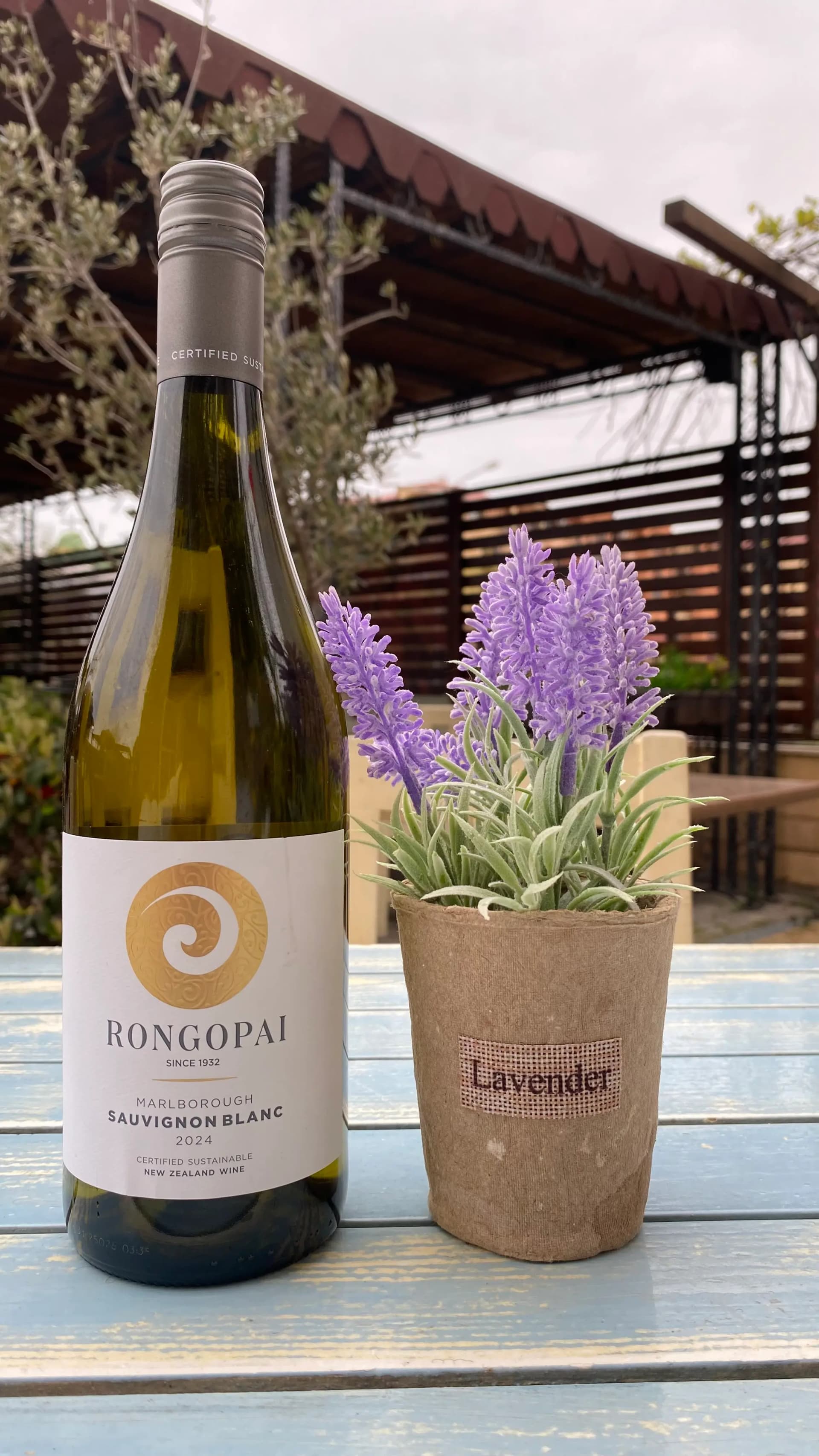 Вино Rongopai Sauvignon Blanc 150 мл — The Step Garden, Слънчев бряг