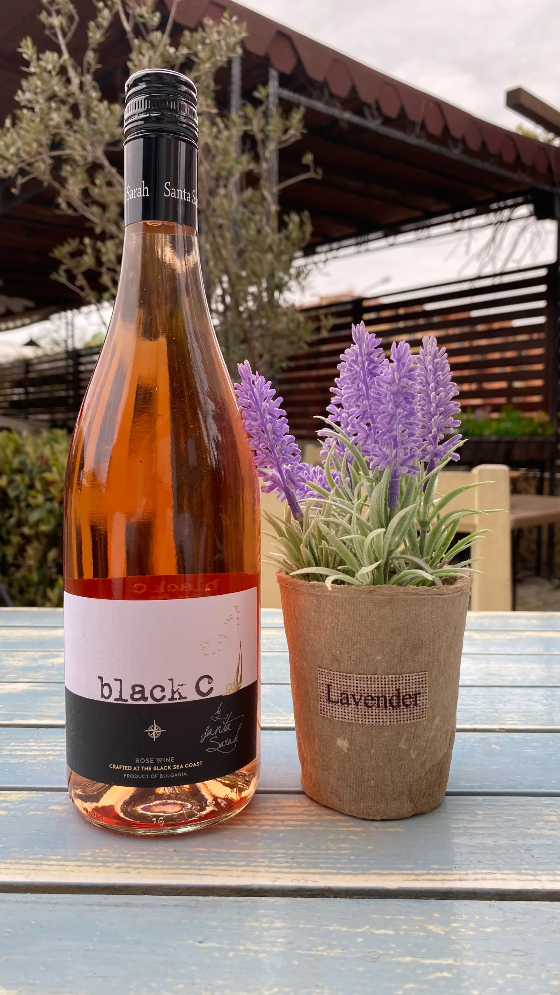 Вино Black C Rosé 150 мл — The Step Garden, Слънчев бряг