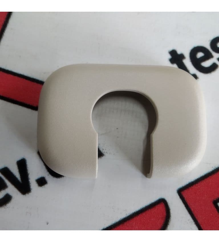 Крышка декоративная кронштейна солнечного козырька (FOG) {MS_MSR}, Tesla Model S (OEM 1002480-01-B)