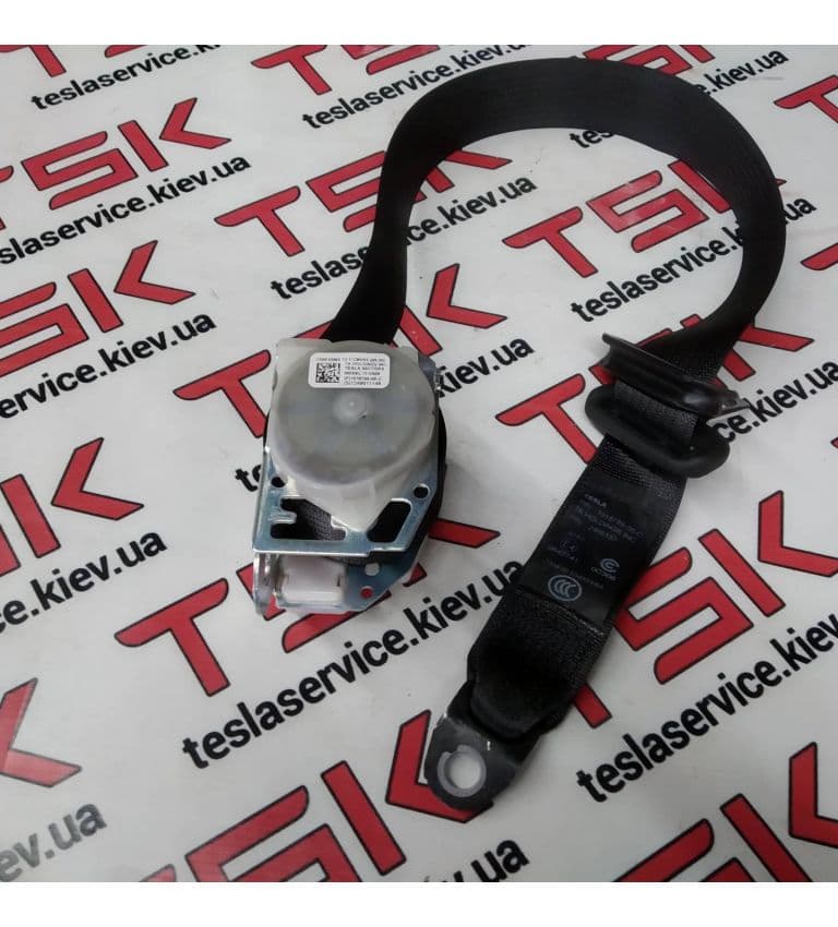 Ремень безопасности задний правый (BLACK) {MS_MSR}, Tesla Model S (OEM 1018789-05-C)
