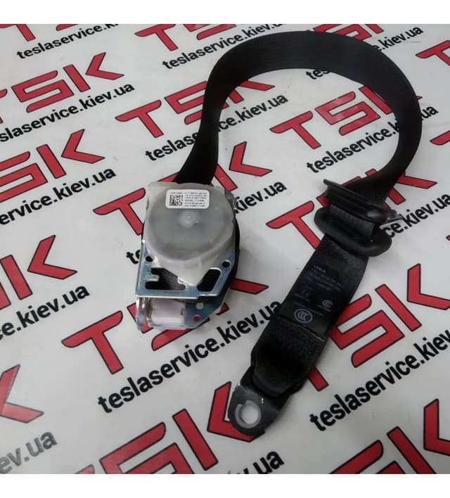 Ремень безопасности задний правый (BLACK) {MS_MSR}, Tesla Model S (OEM 1018789-05-C)