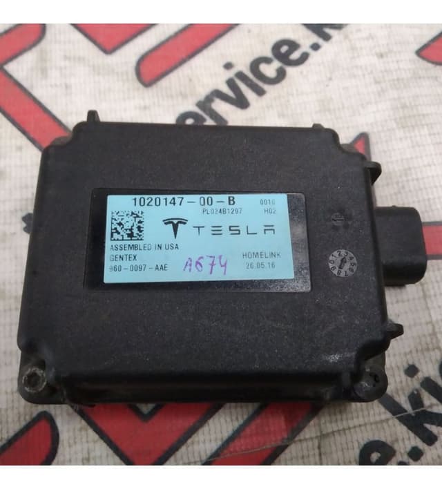 Модуль HOMELINK (EUR) {MS_MSR_MX}, Tesla Model S (OEM 1020147-00-B)