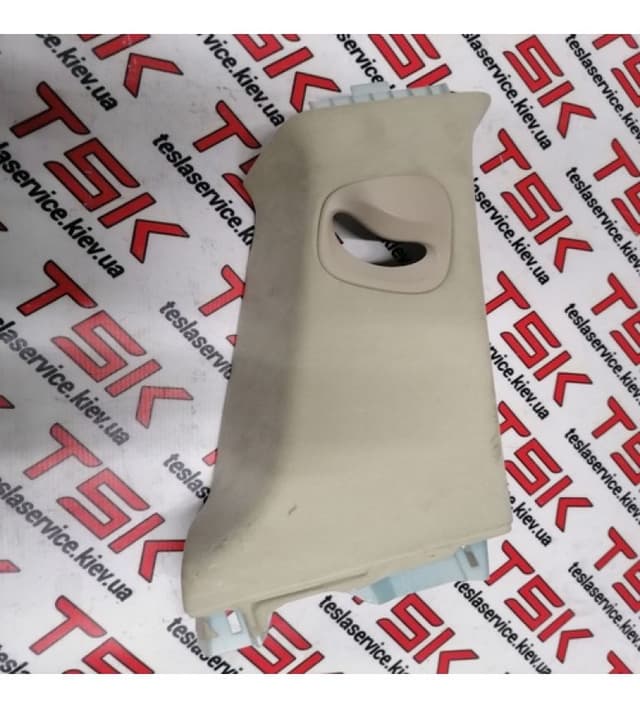 Накладка стойки центральной верхняя (NEW ALCAN CRM), Tesla Model S (OEM 1021613-07-B)