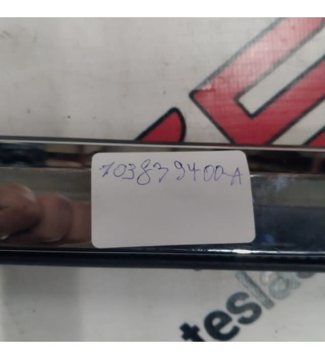 Молдинг двери передней правой (наружный, хром) {MS_MSR}, Tesla Model S (OEM 1038394-00-A)