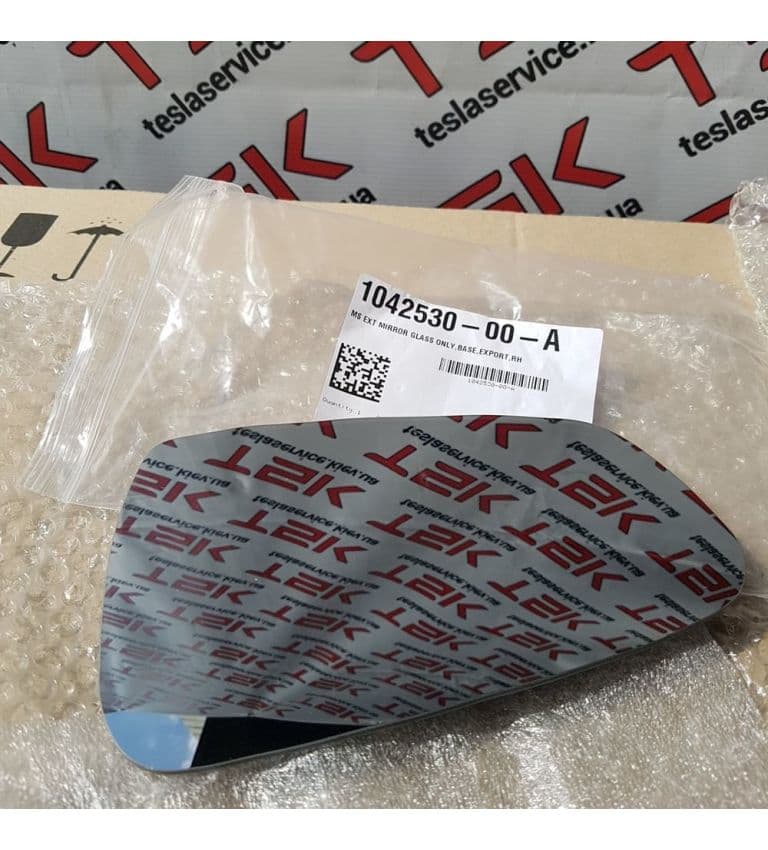 Стекло зеркала правого (BASE) (EUR) {MS_MSR}, Tesla Model S (OEM 1042530-00-A)