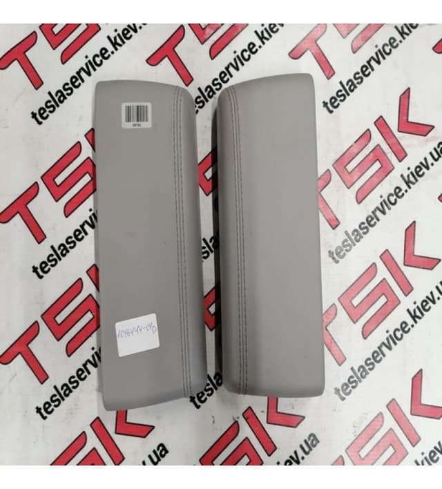Подлокотник консоли LTHR GREY {MS_MSR_MX}, Tesla Model S (OEM 1046444-04-D)