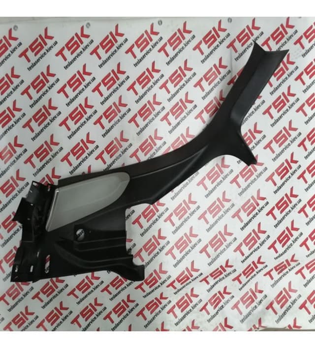 Облицовка стойки C нижняя левая PVC-B GRAY {MS_MSR}, Tesla Model S (OEM 1051768-15-C)