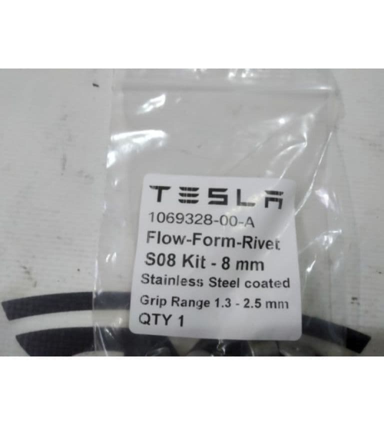Заклёпка ,S08-8mmSt.Stl 1.3-2.5, Tesla Model 3 (OEM 1069328-00-A)