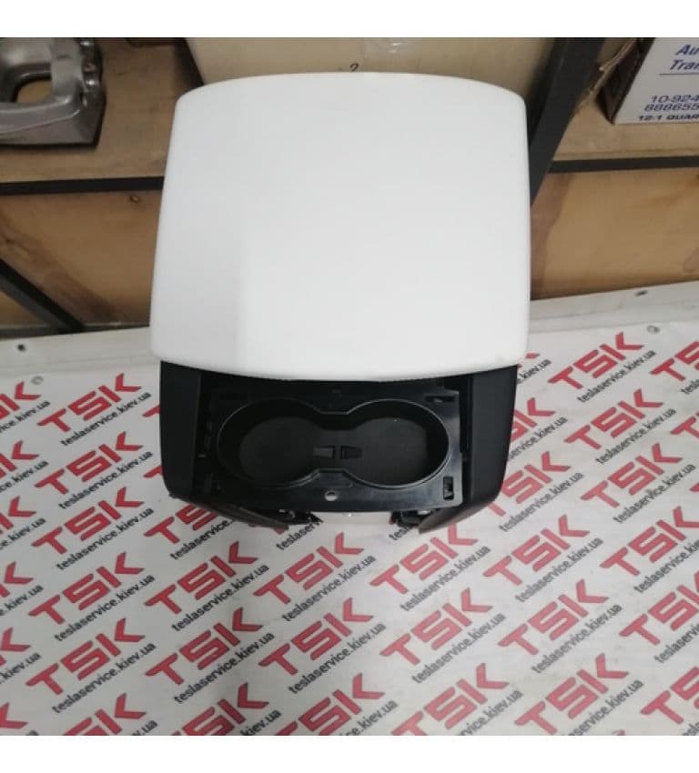 Консоль 2 ряда сидений PUR WHITE, Tesla Model X (OEM 1112070-17-A)