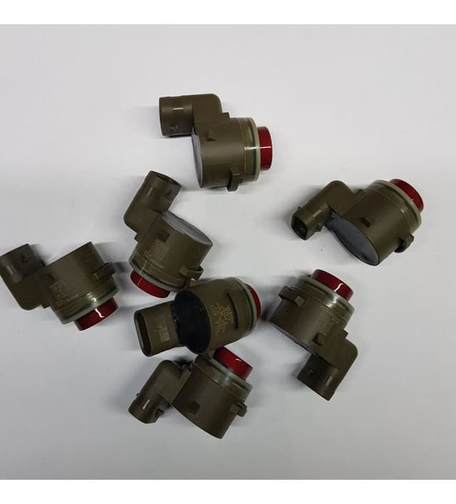 Датчик парковочный угловой (SUNSET RED) {MSR_MX}, Tesla Model X (OEM 1127504-08-C)