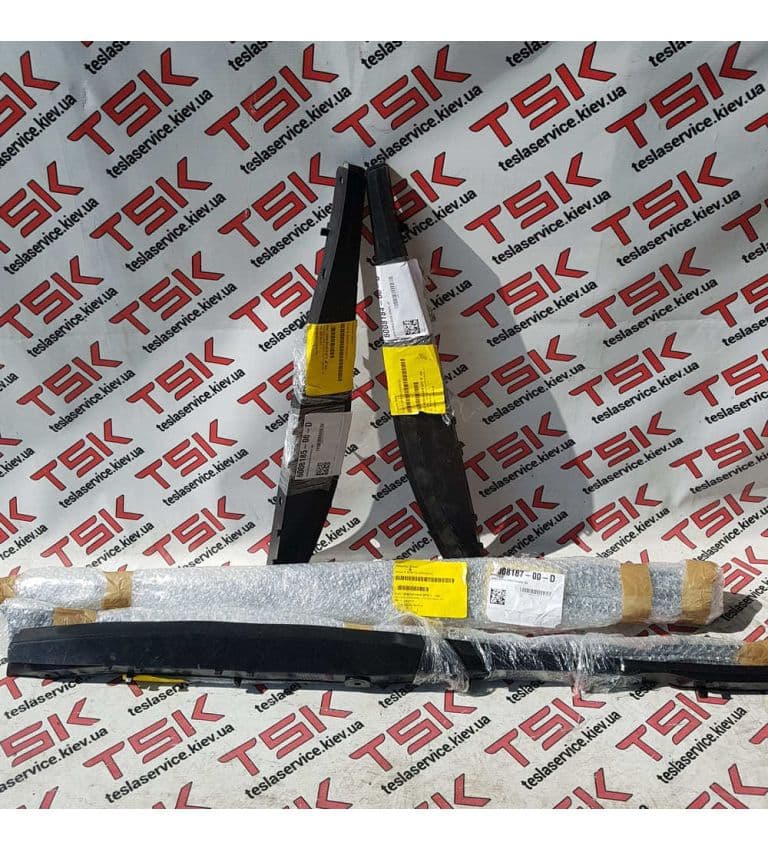 Плавник защиты днища задней, правый, длинный MS (< 2016), Tesla Model S (OEM 6008187-00-D)