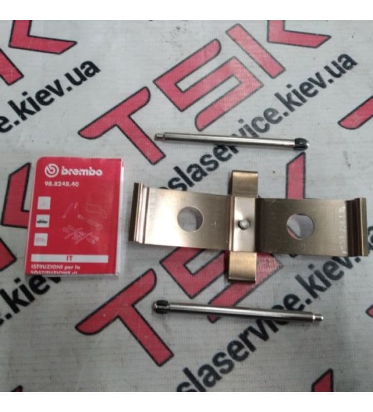 Ремкомплект тормозного суппорта переднего (пружины) (SPORT), Tesla Model Y (OEM 8008250-00-A)