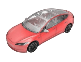 Tesla Model 3 — Кузов