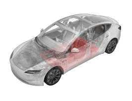 Tesla Model 3 — Високовольтна батарея