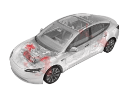 Tesla Model 3 — Підвіска