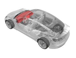 Tesla Model S — Панель приладів