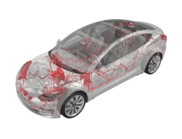 Tesla Model S — Електроніка та світло