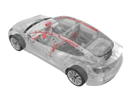 Tesla Model S — Безпека (Airbag)