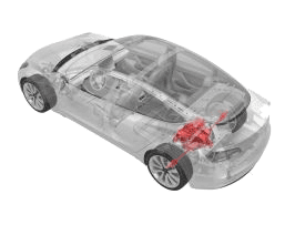 Tesla Model S — Задній привід