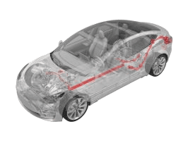 Tesla Model S — Високовольтна система