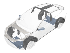 Tesla Model X — Зовнішнє оздоблення