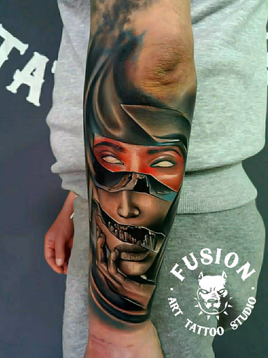 Татуювання за індивідуальним ескізом - Тату-студія Fusion у Києві — фото 1