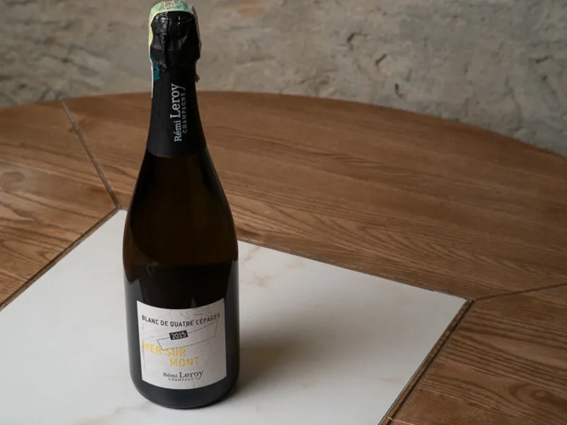 Champagne Remi Leroy, Mer Sur Mont, Brut Nature, 12,5% - Lili Bistro у Одесі