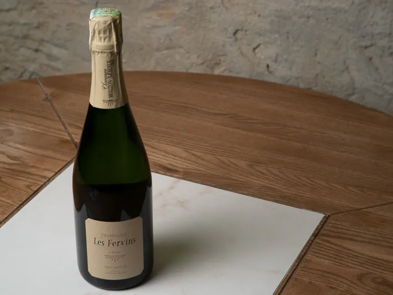 Champagne Les Fervins, Mouzon Leroux & Fils, Extra-Brut, Grand Cru, 12, 5% - Lili Bistro у Одесі