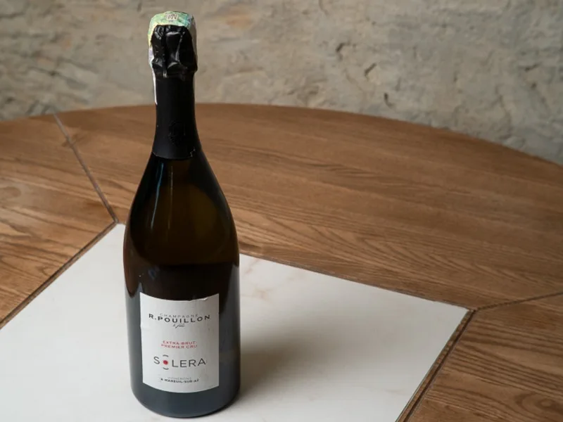 Champagne Fabrice Pouillon, Solera, Extra Brut, Premier Cru, 12% - Lili Bistro у Одесі