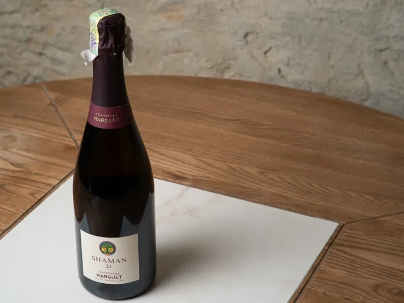Champagne Shaman 21 Rose, Marguet, Brut Nature, 12,5% - Lili Bistro у Одесі