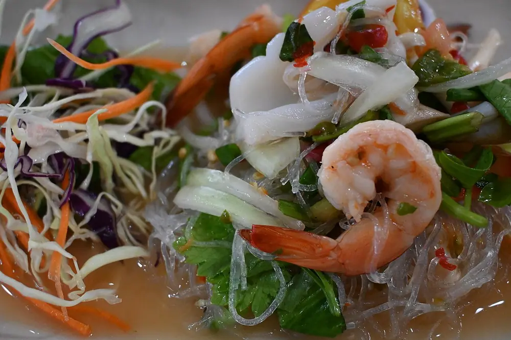 Фунчоза з морепродуктами - The Step Garden Restaurant, Слънчев бряг