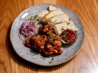 Шашлик з курячого стегна